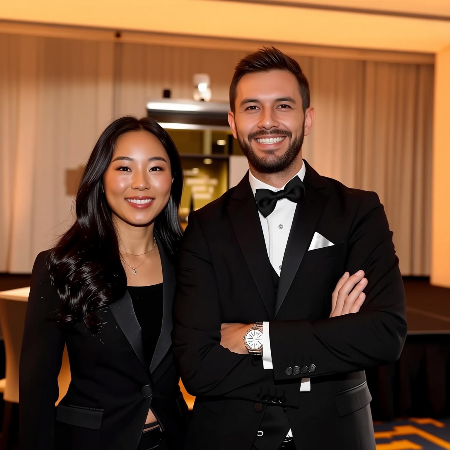 Generated group photo synthesis result